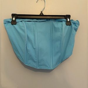XS Women’s Corset Top Light Blue